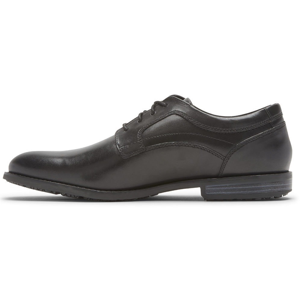 Rockport Oxfords Herr Svarta - Dustyn Plain Toe - YPBJW7291